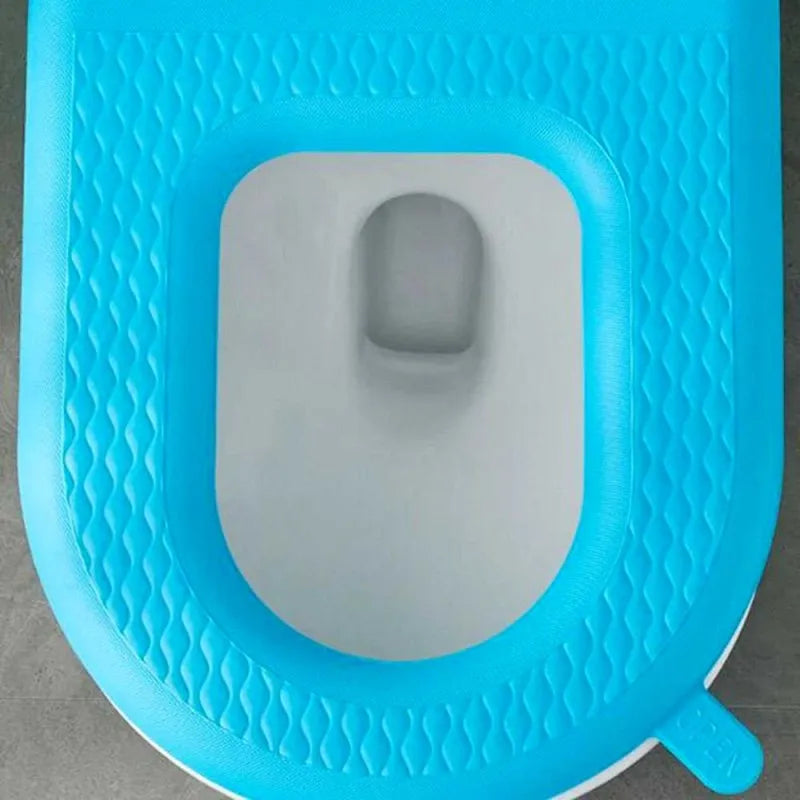 formic non slip washable waterproof toilet commode seat cover image4