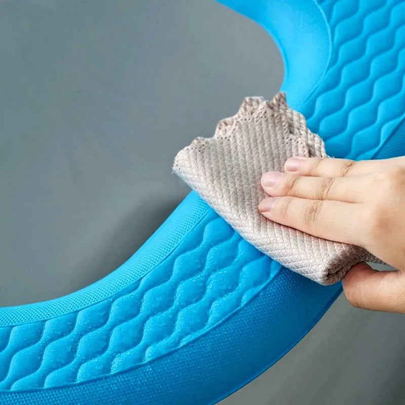 formic non slip washable waterproof toilet commode seat cover image7