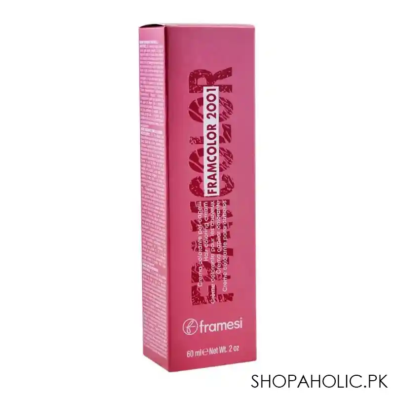 framesi framcolor 2001 hair colouring cream, 5g mahogany chestnut glace image2