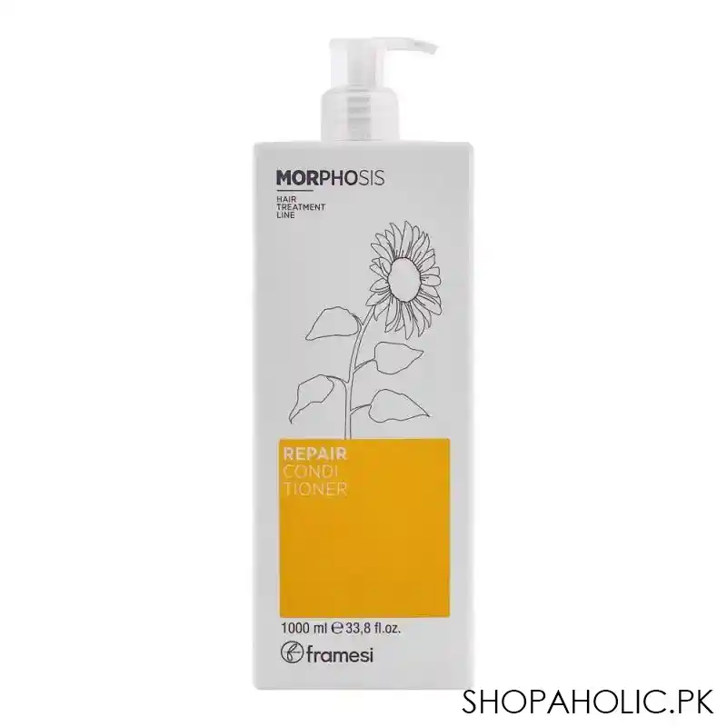 framesi morphosis hair treatment line, hair repair conditioner, 1000ml main image