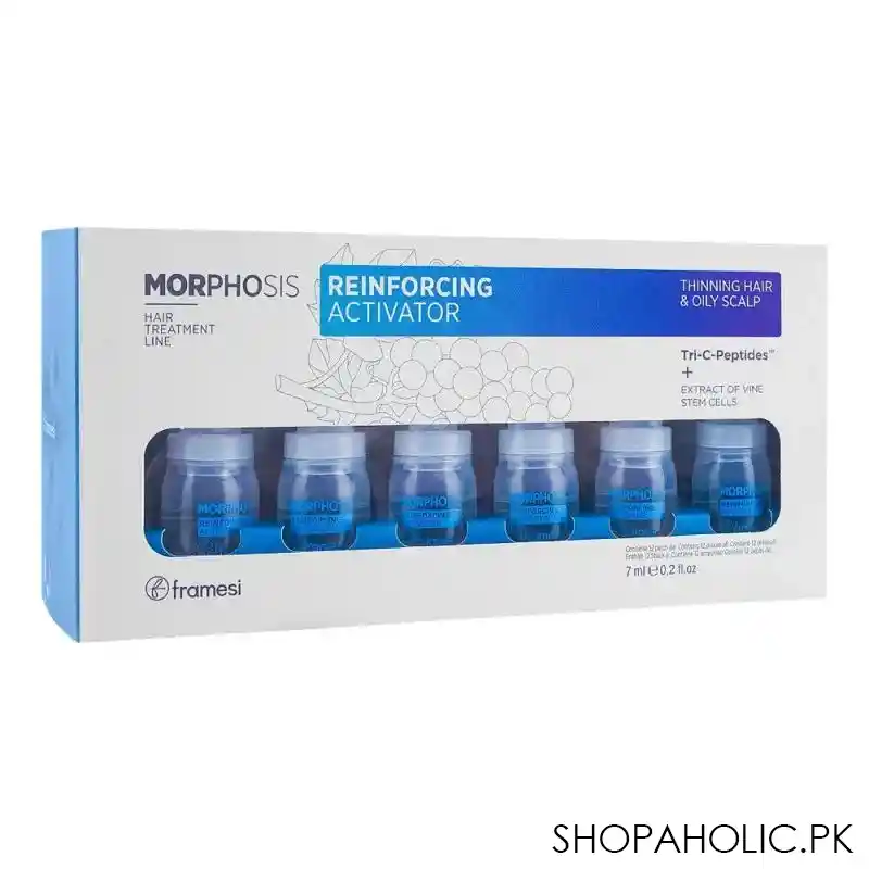 framesi morphosis reinforcing activator, hair line treatment, 12x7ml main image