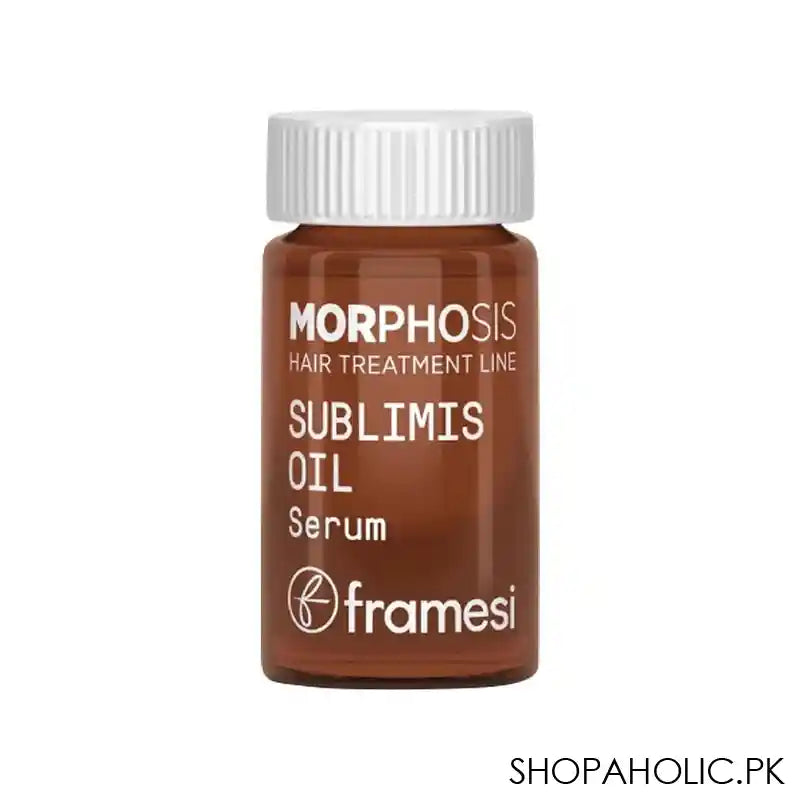 Framesi Morphosis Sublimis Oil Serum, For Hair Line Treatment, 6x15ml - Main Image