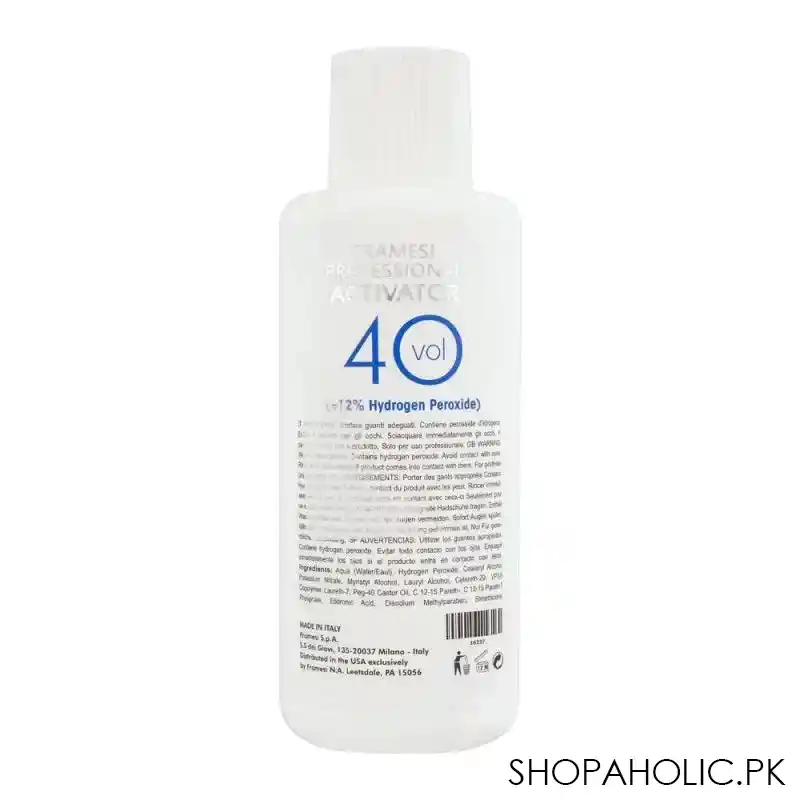 framesi professional activator, 12% 40 vol, 100ml image2