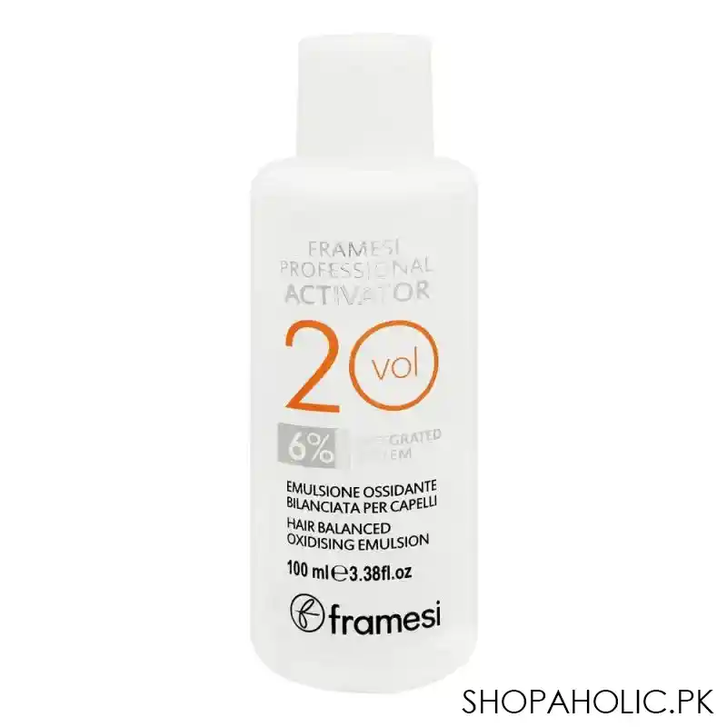 framesi professional activator, 6%, 20 vol, 100ml main image