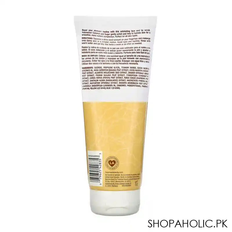 Freeman Indonesian Coconut Exfoliating Face Scrub, 175ml - Image 2