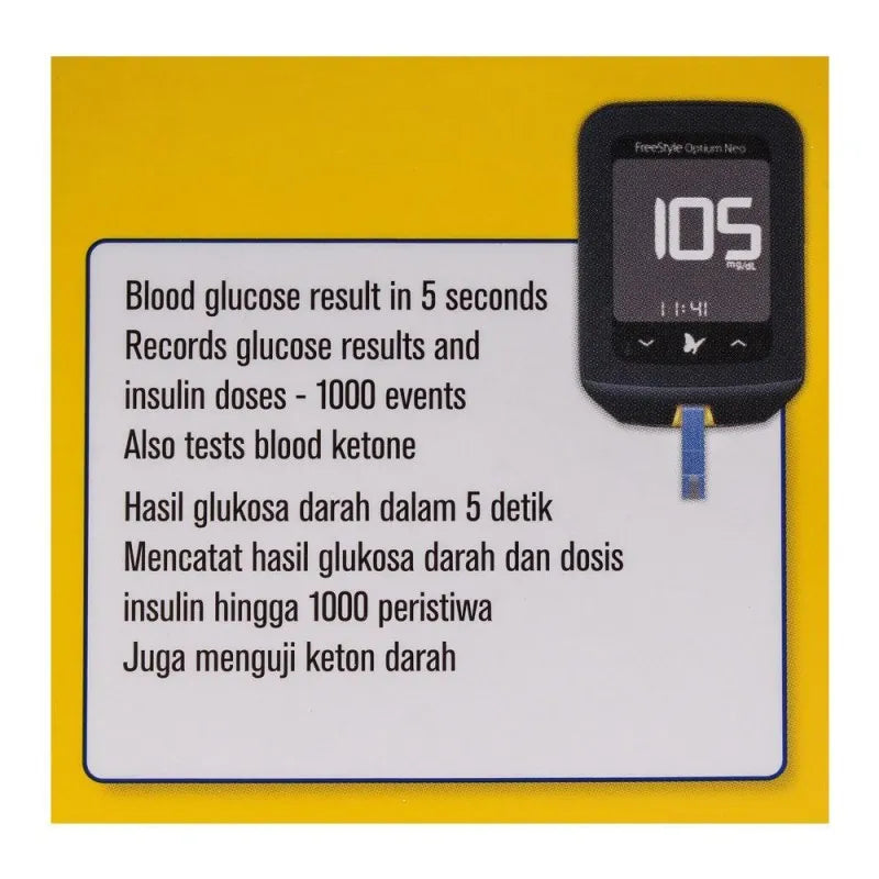 freestyle optium neo blood glucose monitoring system image5