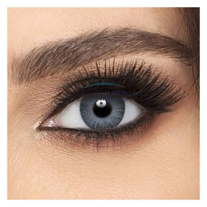 fresh look contact lenses, zero power, sterling gray image2