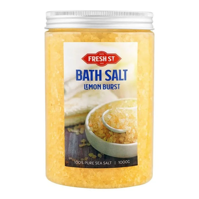 fresh street lemon burst bath salt, 1000g main image