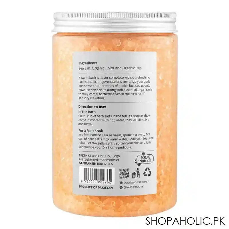 fresh street sweet floral bath salt, 1000g image2