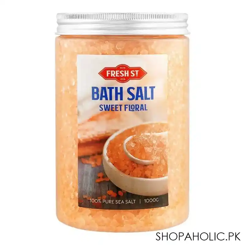 fresh street sweet floral bath salt, 1000g main image