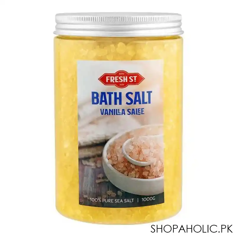 fresh street vanilla salee bath salt, 1000g main image