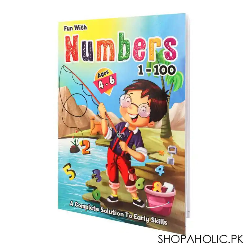 Fun With Numbers 1-100 Ages 4 - 6 Book - Main Image