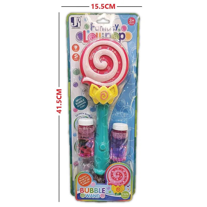 funny lollipop stick bubble wand for kids image4