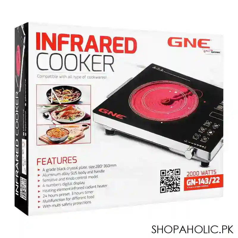 Gaba National Infrared Cooker, 2000W, GN-143/22 - Image 2