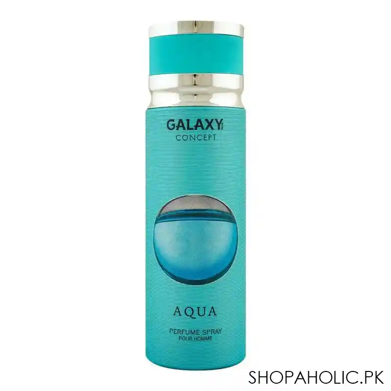 galaxy concept aqua pour homme perfume body spray, for men, 200ml main image