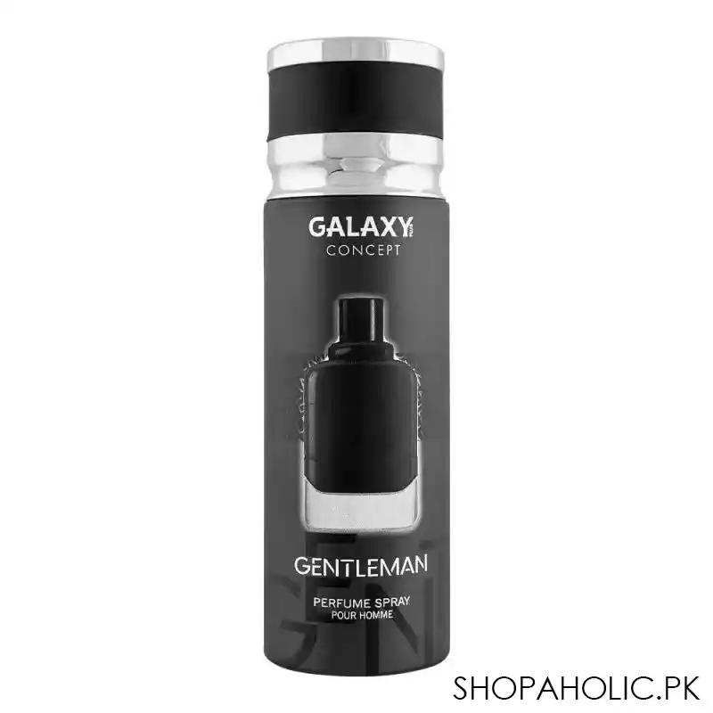 galaxy concept gentleman pour homme perfume body spray, for men, 200ml main image