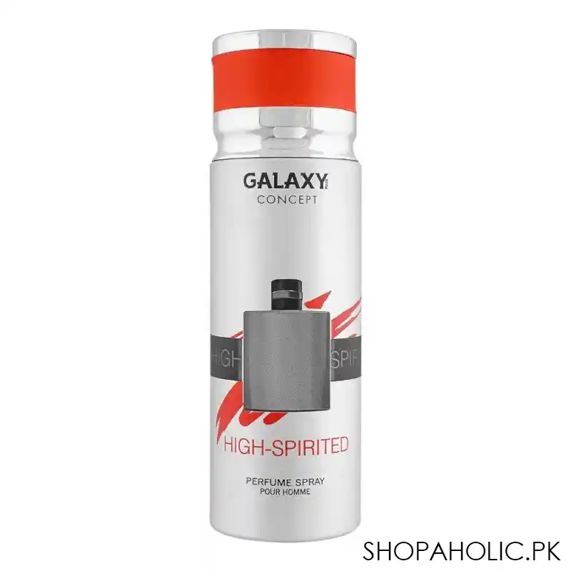 galaxy concept high spirited pour homme perfume body spray, for men, 200ml main image