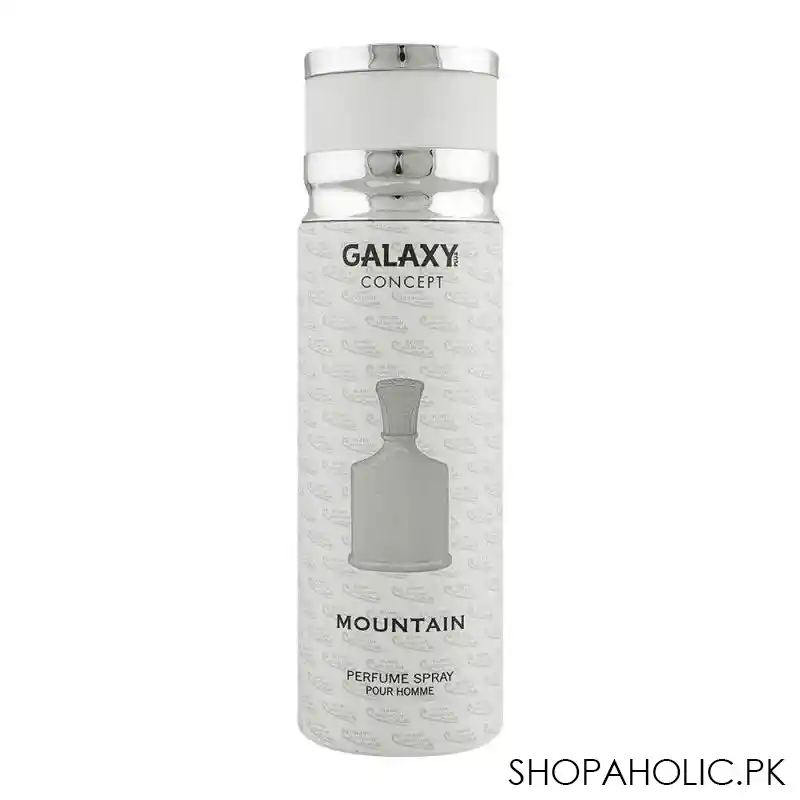 galaxy concept mountain pour homme perfume body spray, for men, 200ml main image