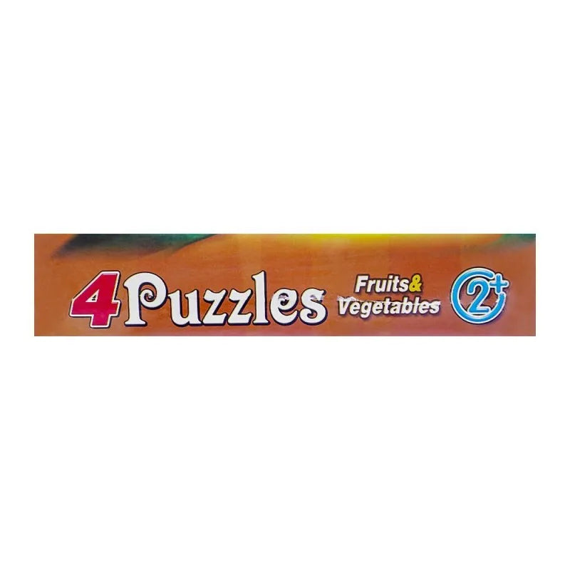 gamex cart 4 puzzle fruits & vegetables, for 2+ years, 414 8539 image3