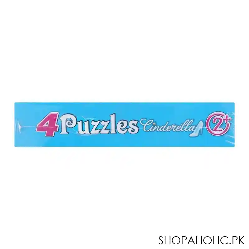 gamex cart 4 puzzles cinderella, for 2+ years, 414 8523 image4