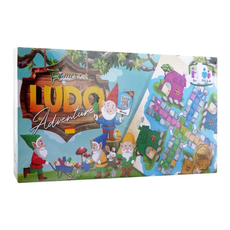 gamex cart ludo adventure medium box, m2 405 0072 main image