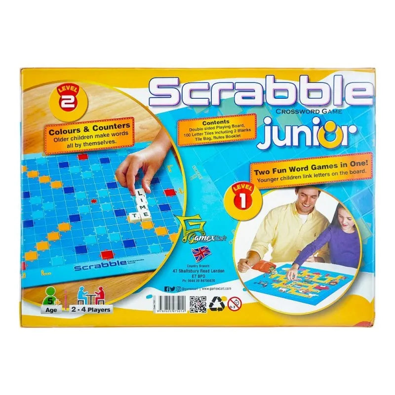 gamex cart scrabble junior game, for 5+ years, 427 7501 image2