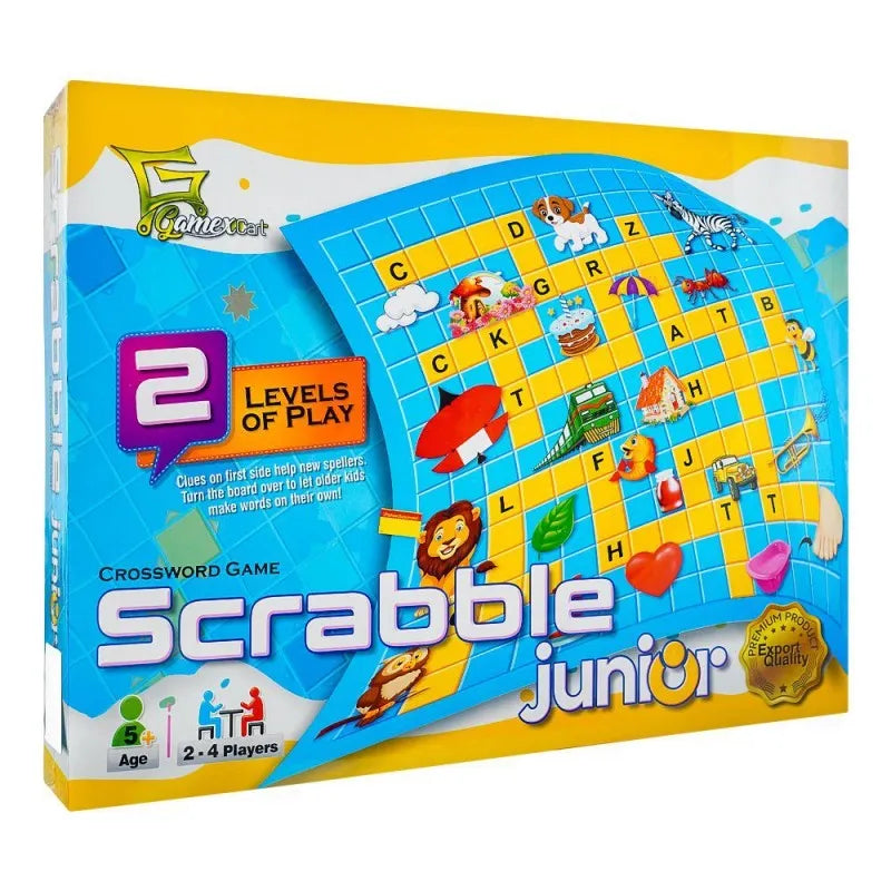 gamex cart scrabble junior game, for 5+ years, 427 7501 main image