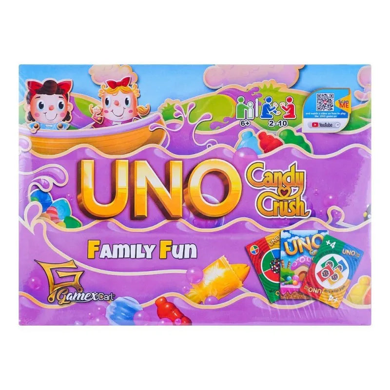 gamex cart uno candy crush, for 6+ years, 421 9501 image2