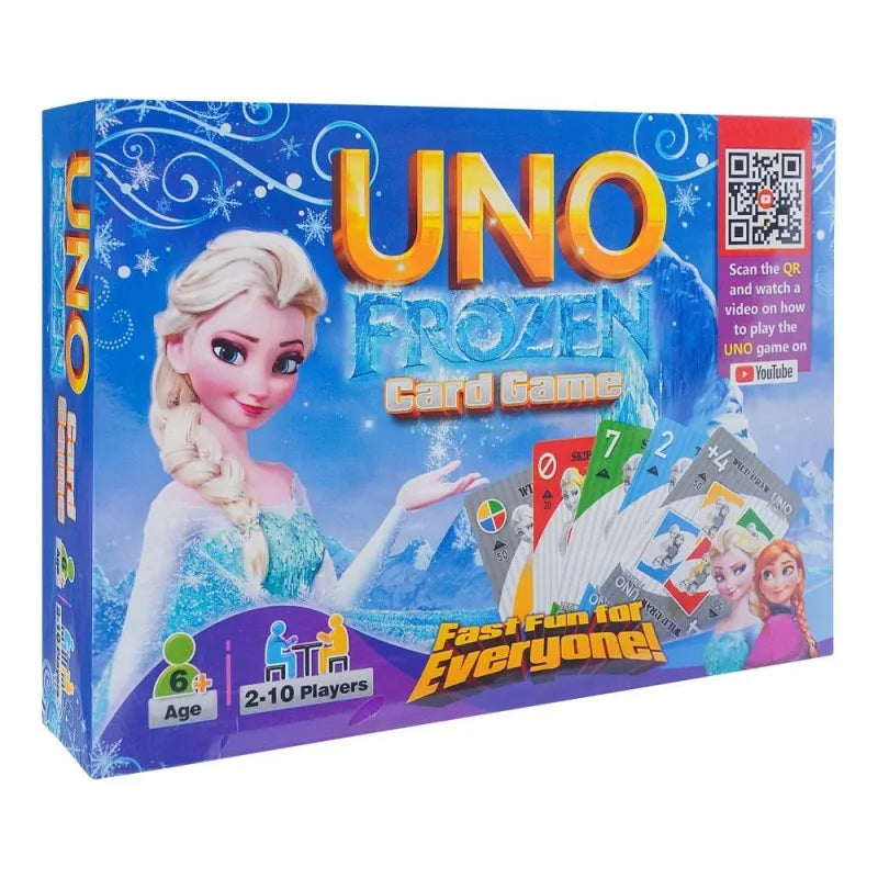 gamex cart uno frozen card game, for 6+ years, 423 9702 2381 main image