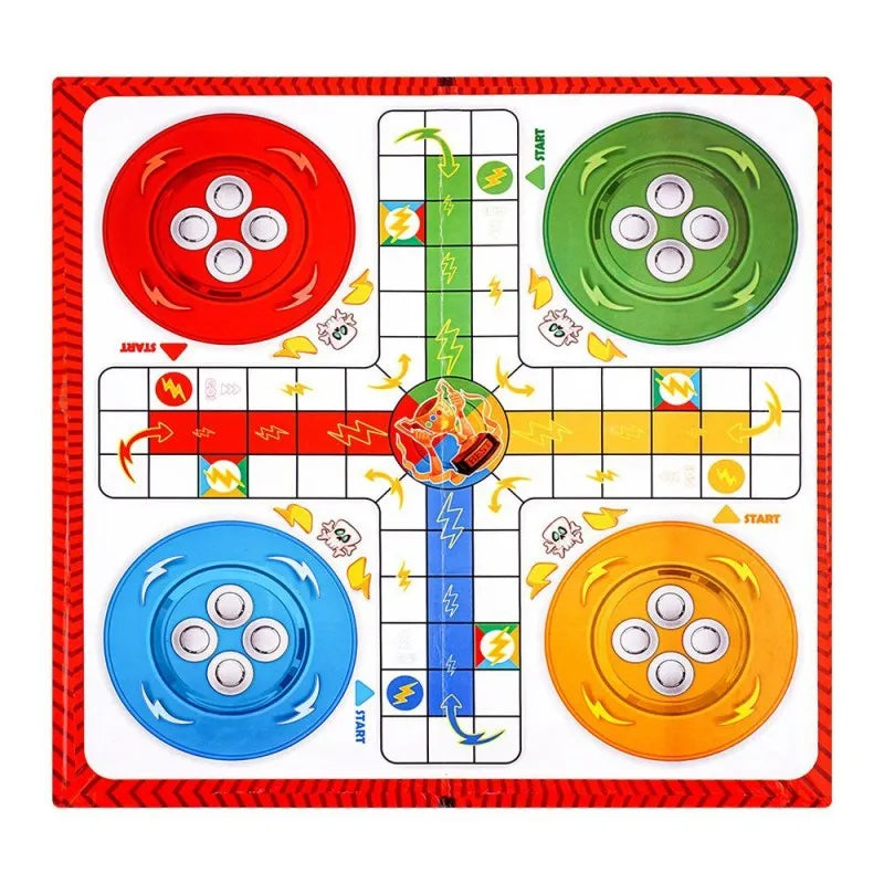 gamex cart wooden ludo & racing board, s2, 410 7952 image2