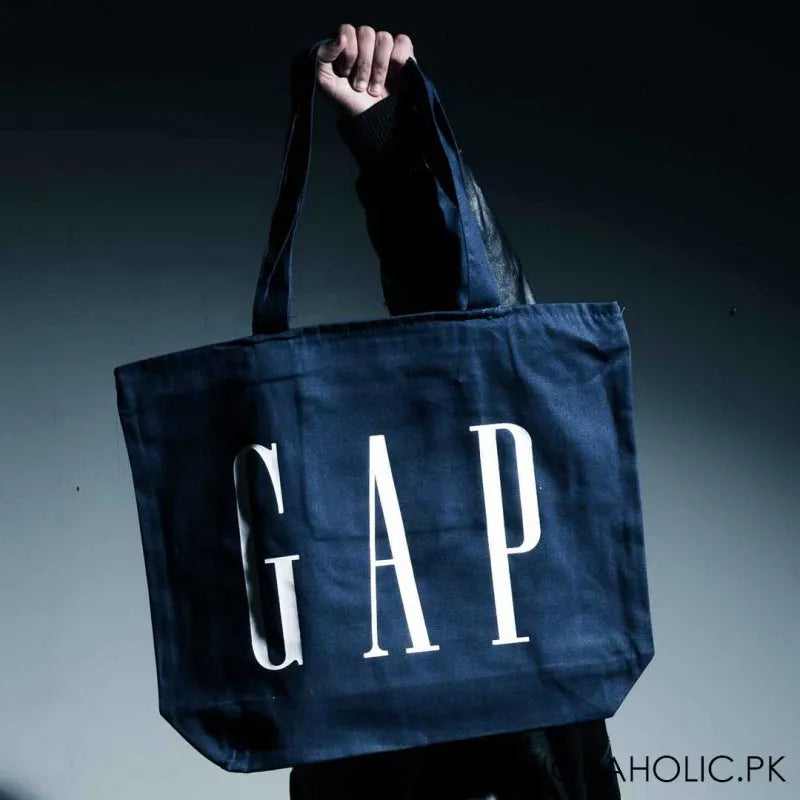 gap heavy canvas zipper tote bag image2