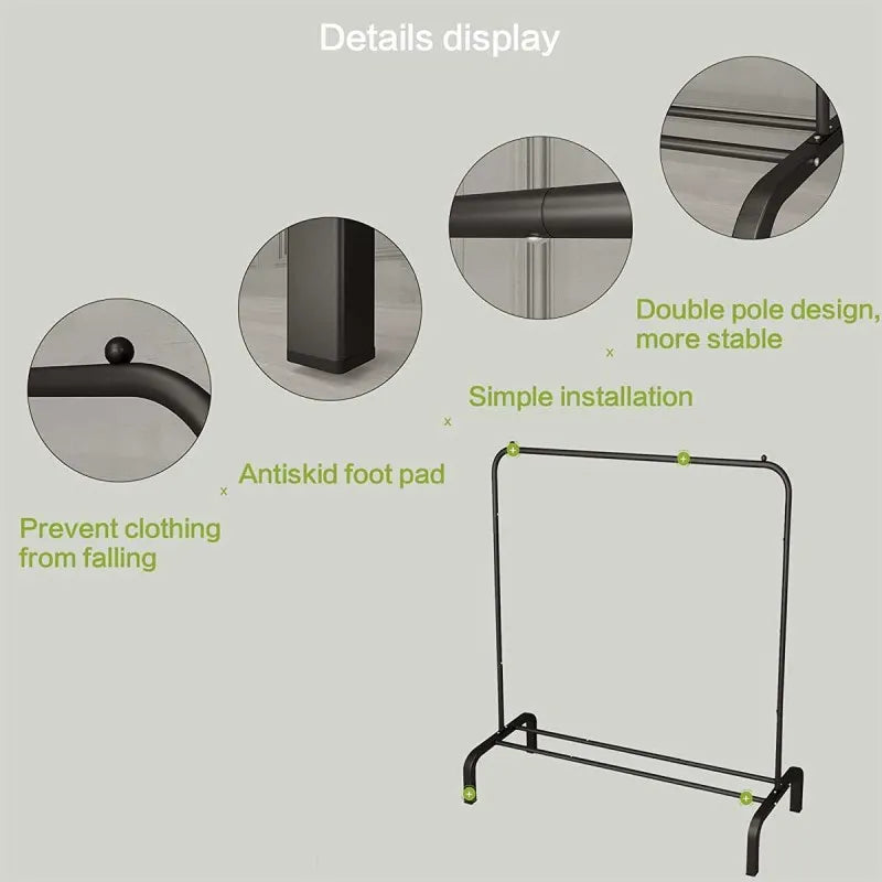 garments folding clothes rack image2