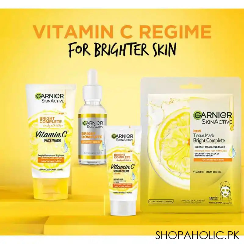 Garnier Skin Active Bright Complete Vitamin C Serum Cream, 40ml - Image 3