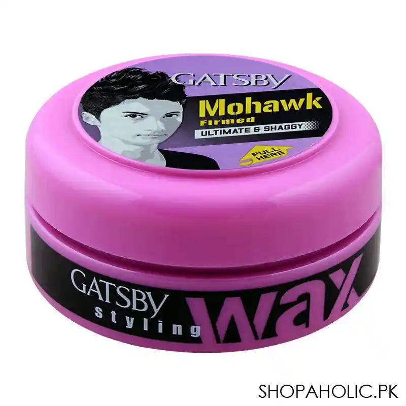 Gatsby Mohawk Firmed Ultimate & Shaggy Styling Hair Wax, 75gm - Main Image