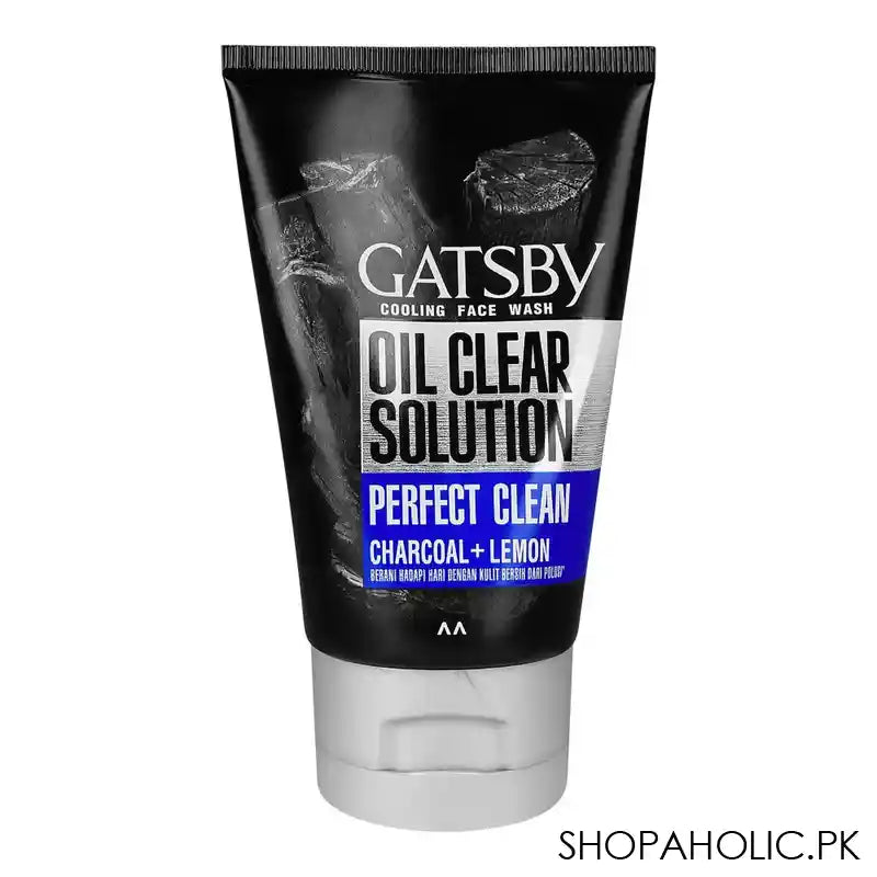 Gatsby Oil Clear Solution Perfect Clean Face Wash, Main Image