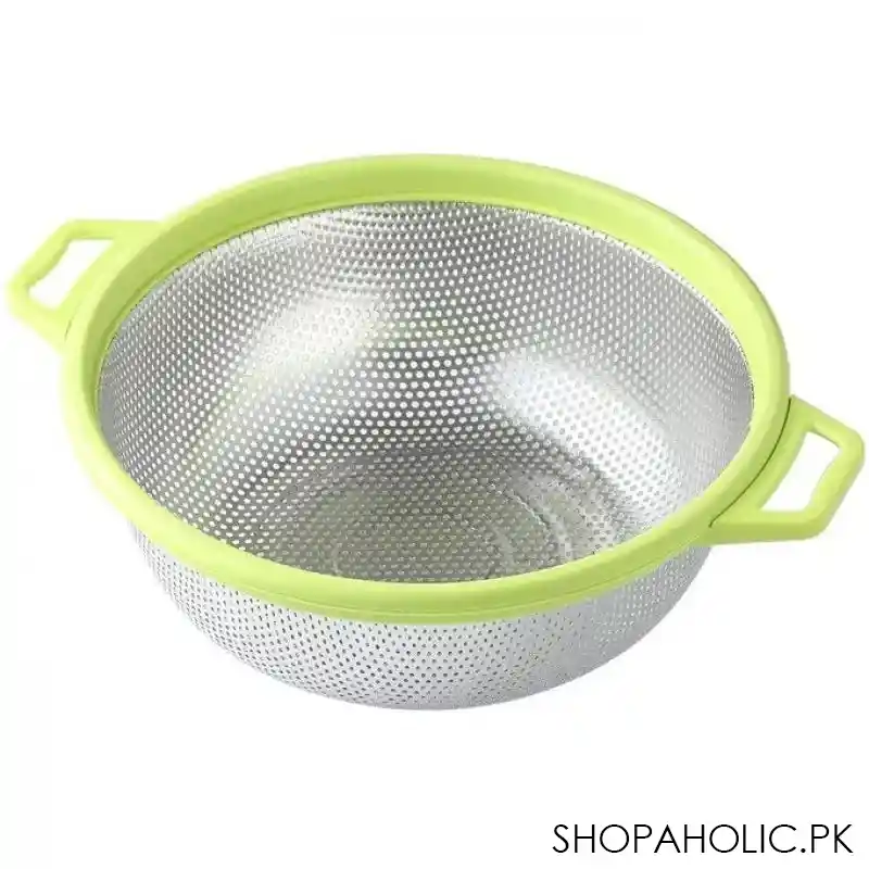 generic plastic handle steel colander image4