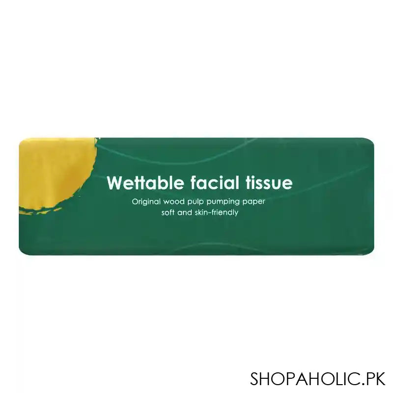 Gentle Wettable Facial Tissue, 4-Layers, 320-Pieces - Image 2