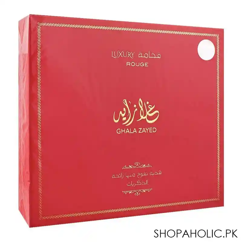 ghala zayed luxury rouge eau de parfum, fragrance for women, 100ml main image