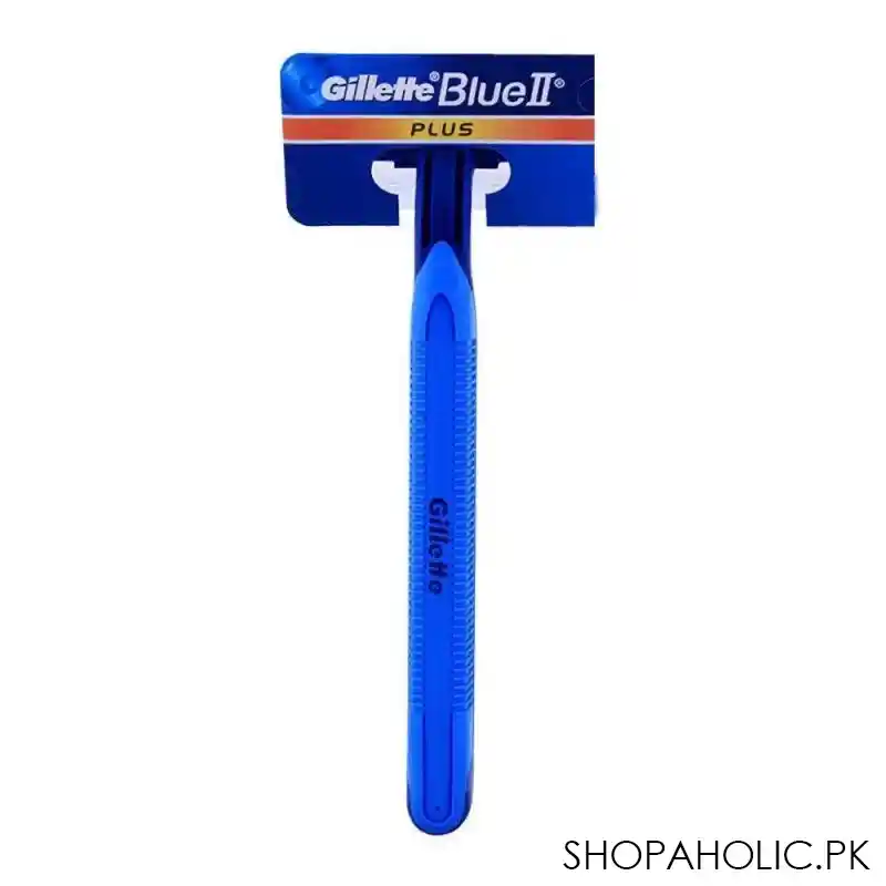 gillette blue ii plus disposable razors, 1 pack main image