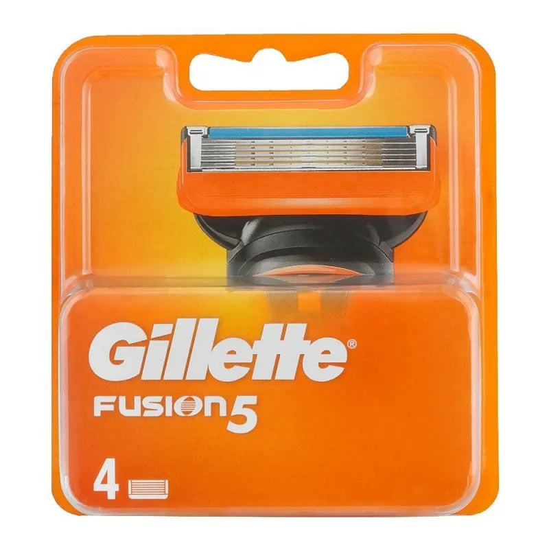 gillette fusion 5 cartridges, 4 pack main image