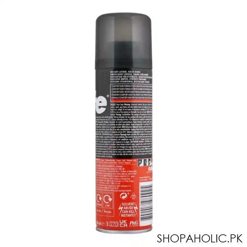 gillette original scent shave foam, 200ml image2