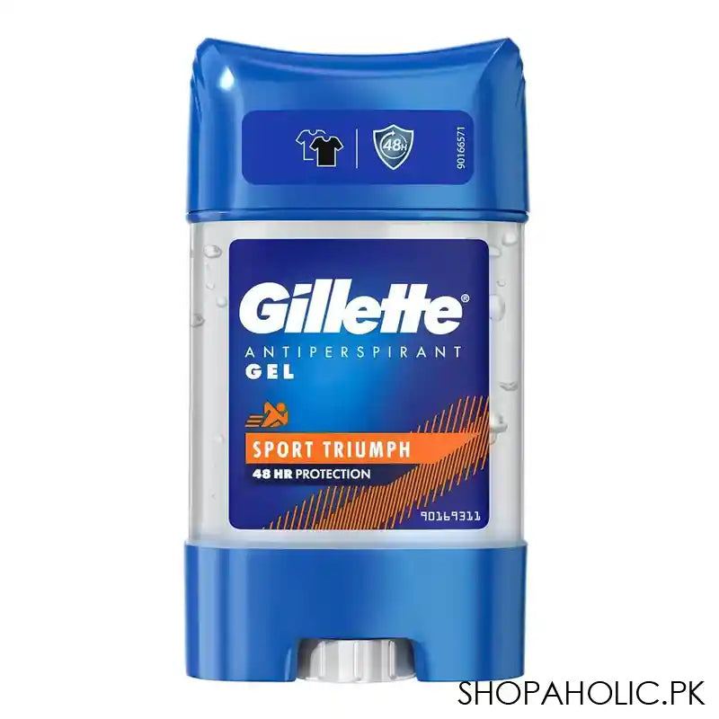 Gillette Sport Triump Antiperspirant Gel, 48 Hours Protection Deodorant, For Men, 70ml - Main Image