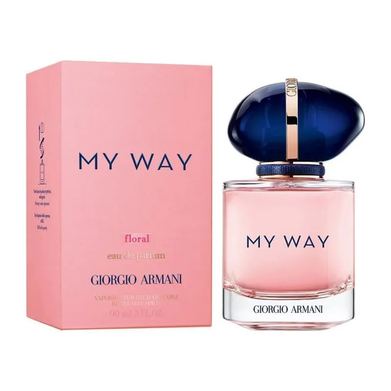 giorgio armani my way floral eau de parfum, for women, 90ml main image