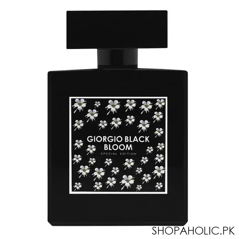 giorgio black bloom special edition eau de parfum, fragrance for women, 100ml main image