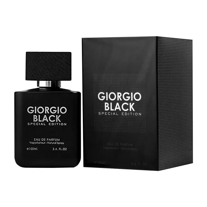 giorgio black special edition edp, fragrance for men, 100ml main image