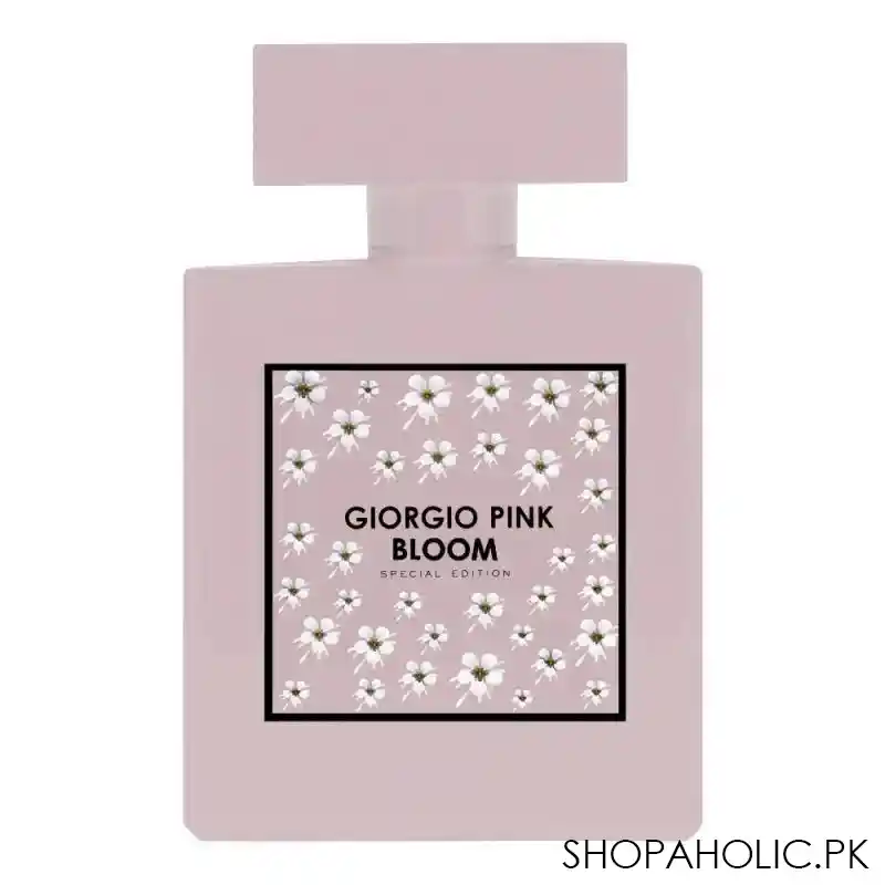 giorgio pink bloom special edition eau de parfum, fragrance for women, 100ml main image