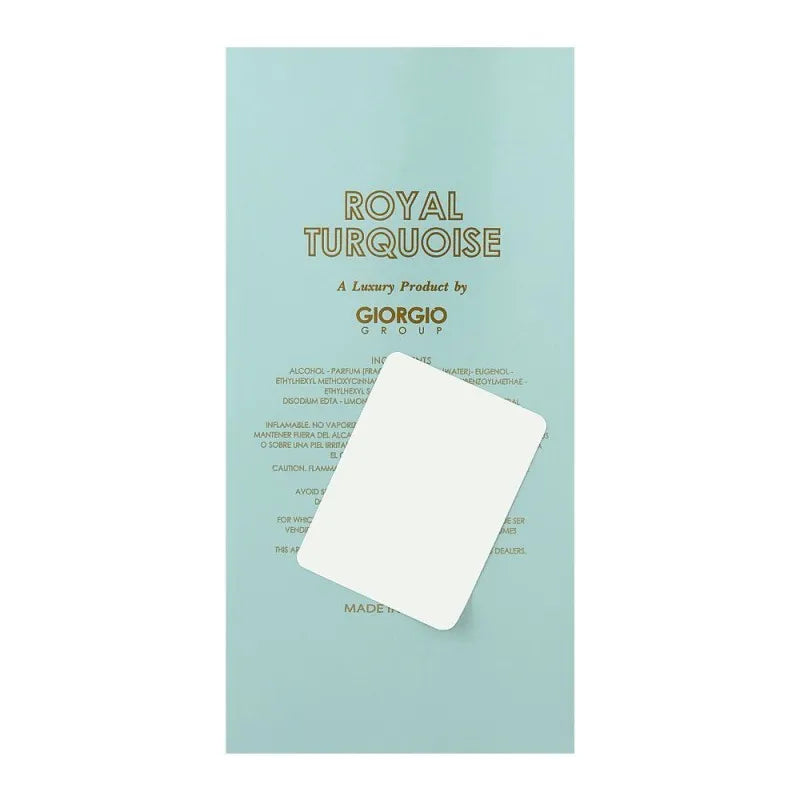 giorgio royal turquoise for men & women edp, 100ml image3