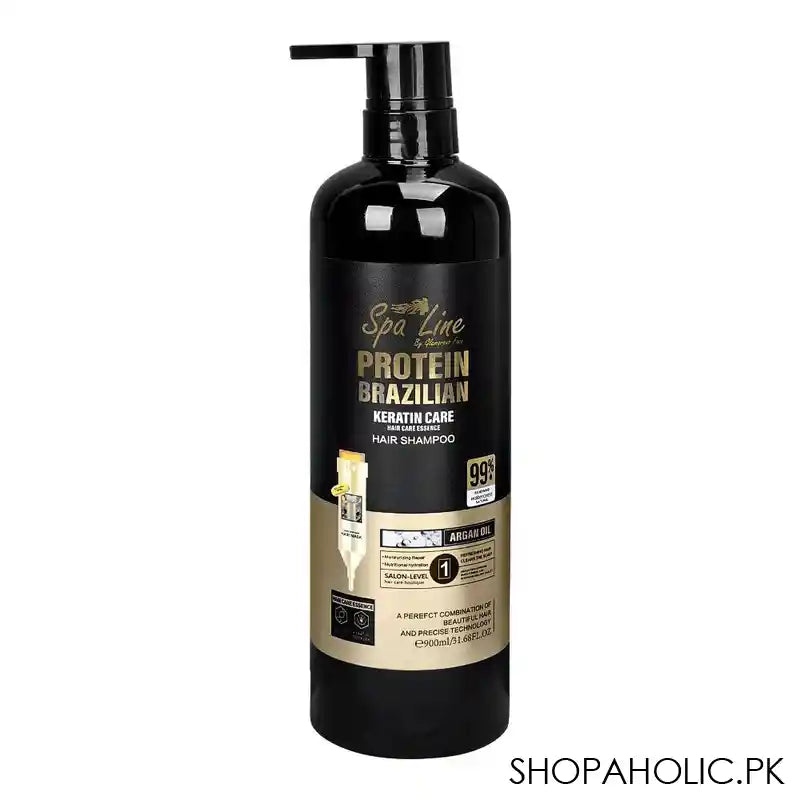 Glamourous Face Spa Line Protein Brazilian Keratin Care Hair Shampoo, 900ml - Main Image