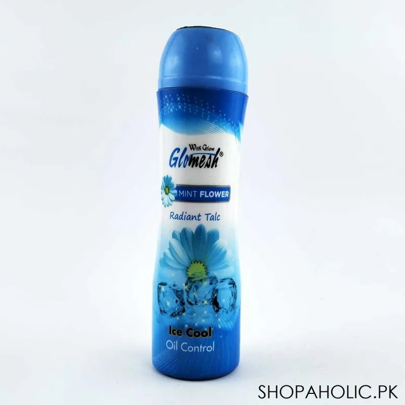 glomesh mint flower ice cool talcum powder main image