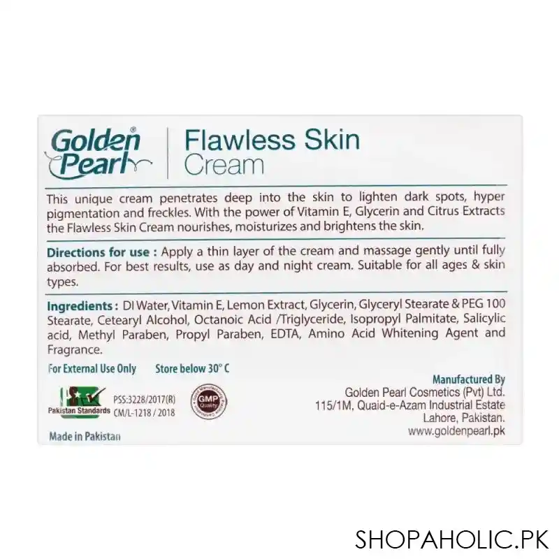 golden pearl flawless skin cream, 25ml image3